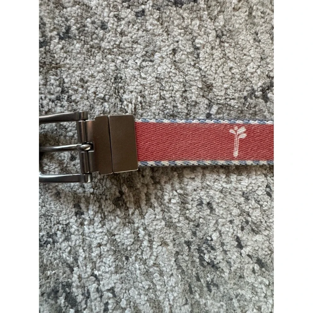 Doc‎ Murphy Womens Reversible Gold Tee Belt Sz 30